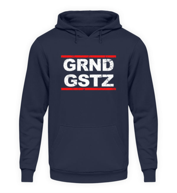 Für das Grundgesetz. Widerstands Shirt. Widersetze Dich. Steh auf und leiste Widerstand - Unisex Kapuzenpullover Hoodie-1698