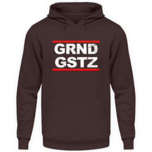 Für das Grundgesetz. Widerstands Shirt. Widersetze Dich. Steh auf und leiste Widerstand - Unisex Kapuzenpullover Hoodie-1604