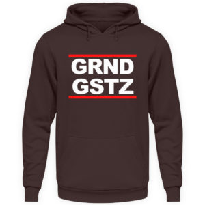 Für das Grundgesetz. Widerstands Shirt. Widersetze Dich. Steh auf und leiste Widerstand - Unisex Kapuzenpullover Hoodie-1604