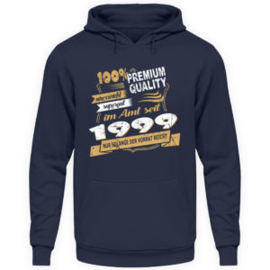 Cooles Geburtstagsgeschenk Gdeburtstagsshirt 1999 geboren. Happy Birthday Geburtstagskind - Unisex Kapuzenpullover Hoodie-1698