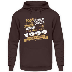 Cooles Geburtstagsgeschenk Gdeburtstagsshirt 1999 geboren. Happy Birthday Geburtstagskind - Unisex Kapuzenpullover Hoodie-1604