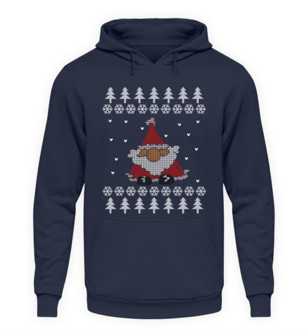 Süßer kleiner Weihnachtsmann. Lustiges Weihnachtsshirt, Geschenkidee zum Fest - Unisex Kapuzenpullover Hoodie-1698