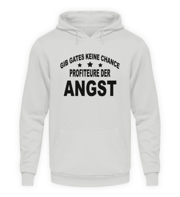 Profiteure der Angst. Gegen Verbreitung von Panik und für den Widerstand gegen Willkür - Unisex Kapuzenpullover Hoodie-23