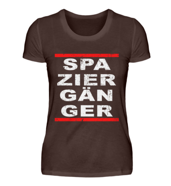 Spaziergänger. Merch für den Widerstand und Demo. Bleib ungeimpft! - Damen Premiumshirt-1074