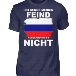 Ich kenne meinen Feind und ist es nicht. Anti-Krieg - Herren Shirt-198