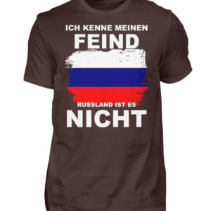 Ich kenne meinen Feind und ist es nicht. Anti-Krieg - Herren Shirt-1074