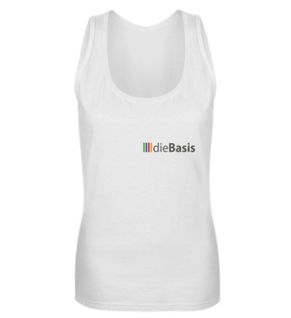 Shirt für Mitglieder der Partei dieBasis - Frauen Tanktop-3