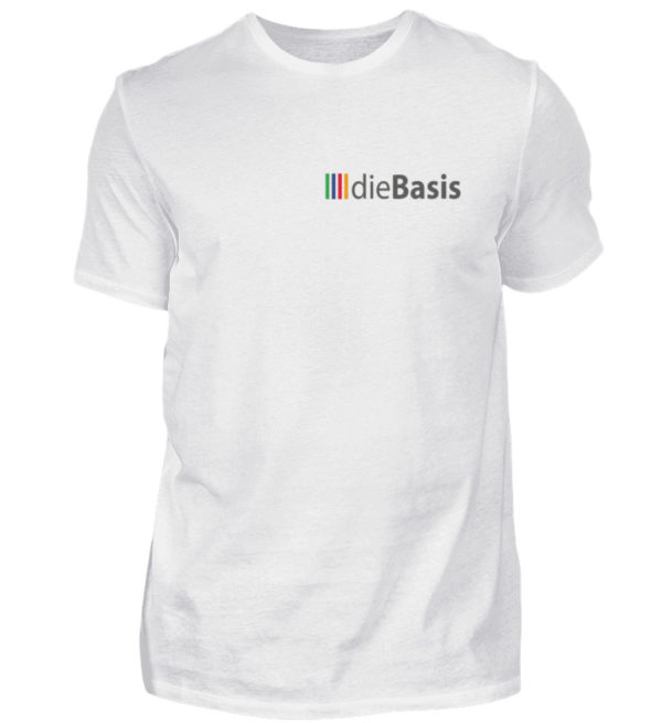 Shirt für Mitglieder der Partei dieBasis - Herren Premiumshirt-3
