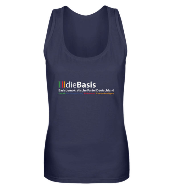 Shirt für Mitglieder der Partei dieBasis - Frauen Tanktop-198