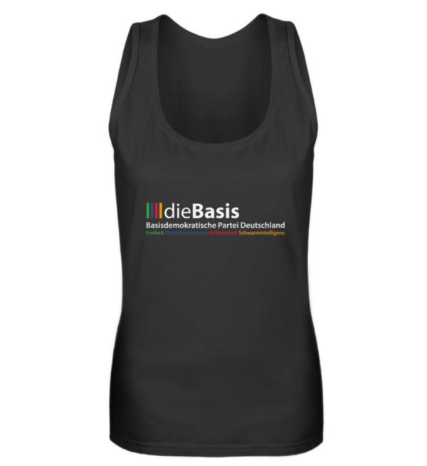 Shirt für Mitglieder der Partei dieBasis - Frauen Tanktop-16